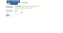 Desktop Screenshot of intra.byporten.no